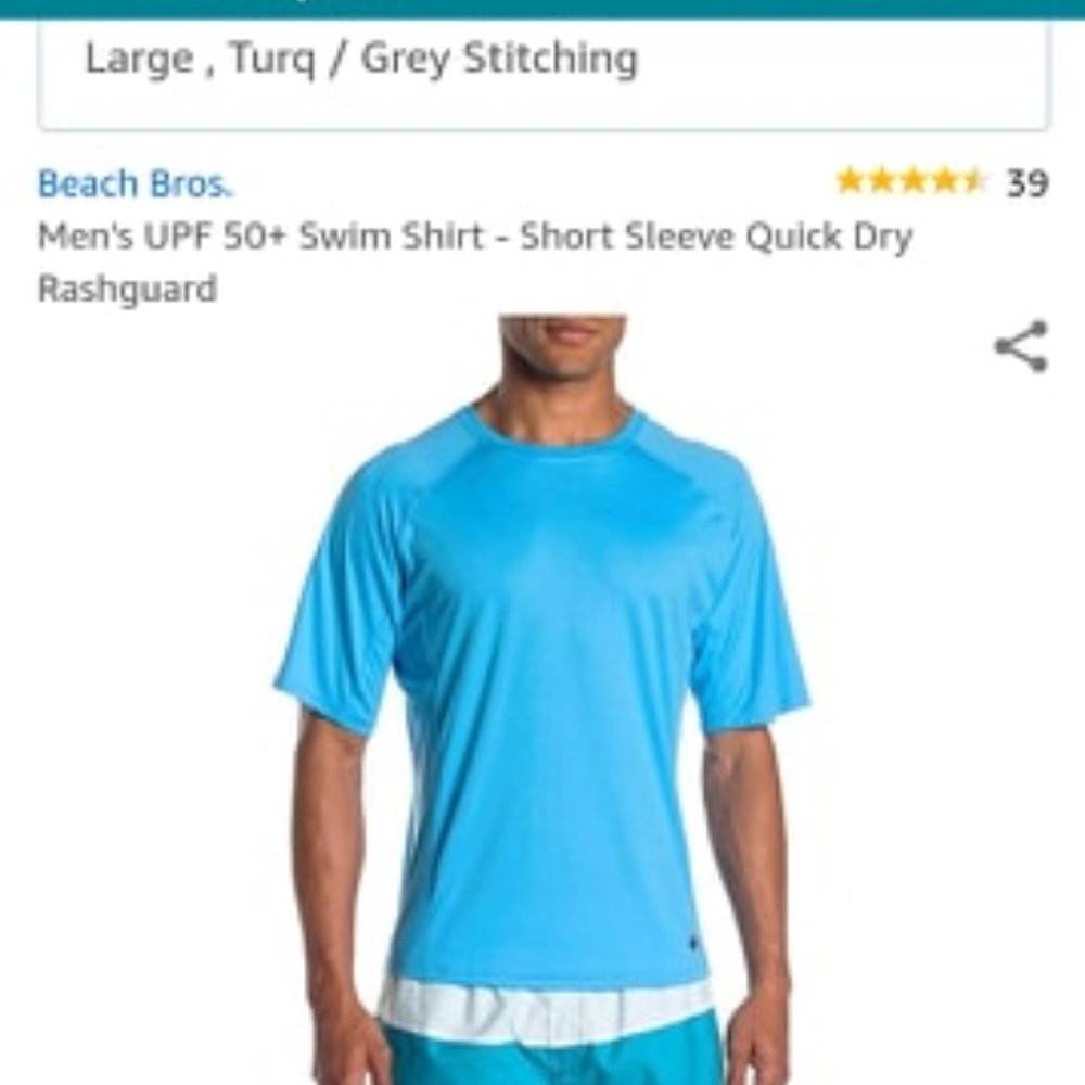 Men's Swim Shirt